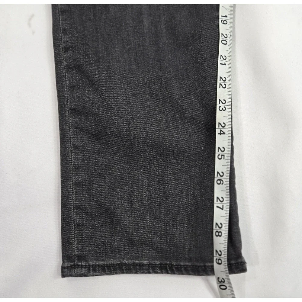 Banana Republic Travel Jeans Mens 34x32 Actual‎ 30 Inseam Slim Fit Black Stretch
